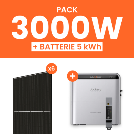 KIT 3000 DMEGC TSUN + JACKERY 5kWh + SMARTMETER