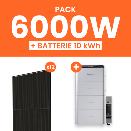 KIT 6000 DMEGC TSUN + JACKERY 10kWh + SMARTMETER