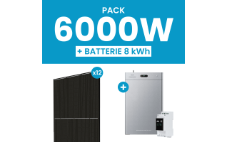 Kit Solaire 6000W DMEGC avec Batterie Zendure SolarFlow 8 kWh
