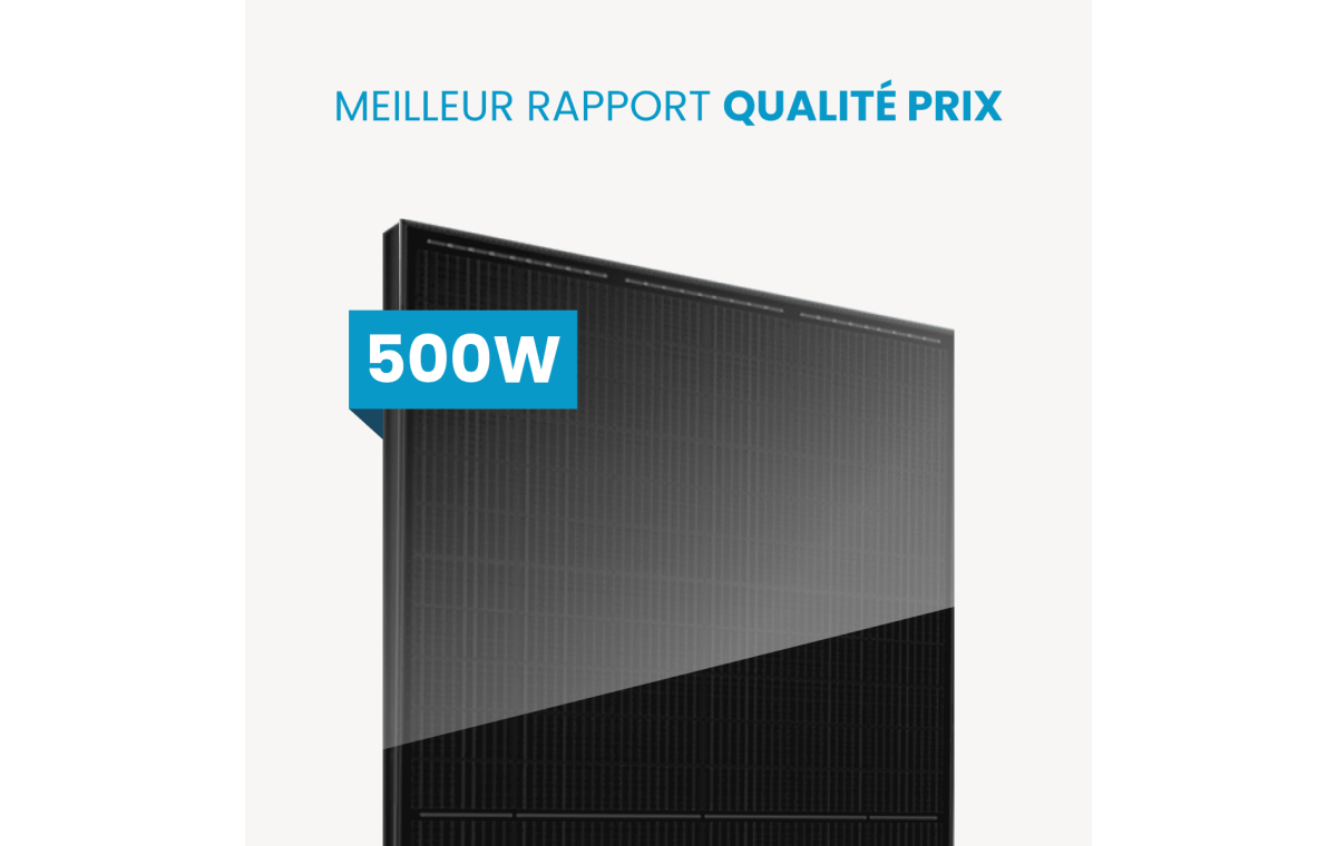 Panneau solaire 500W DMEGC - TopCon Biverre Bifacial