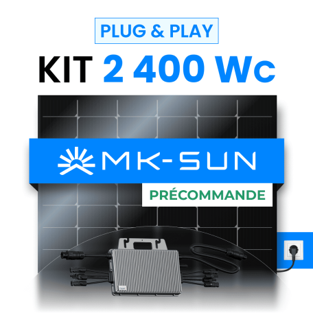Kit solaire Plug & Play 2400W MK-Sun