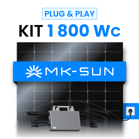 Kit solaire plug & play MK-SUN 1800Wc