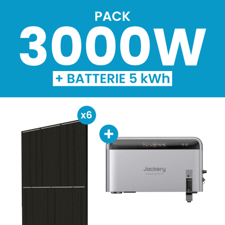 KIT 3000 DMEGC TSUN + JACKERY 5kWh + SMARTMETER