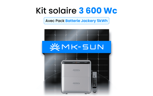 KIT 3600 MK-SUN + JACKERY 5kWh + SMARTMETER