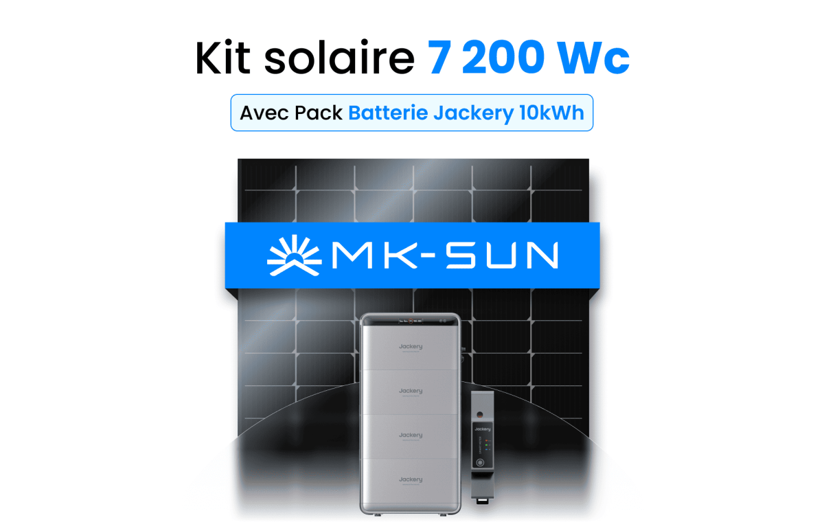 KIT 7200 MK-SUN + JACKERY 10kWh + SMARTMETER