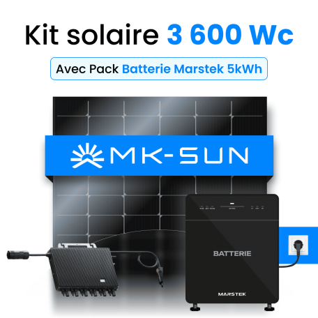 Kit solaire 3600W MK-SUN marstek  5Kwh Venus E