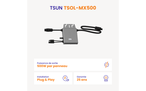 Kit solaire Plug & Play Amerisolar 500W