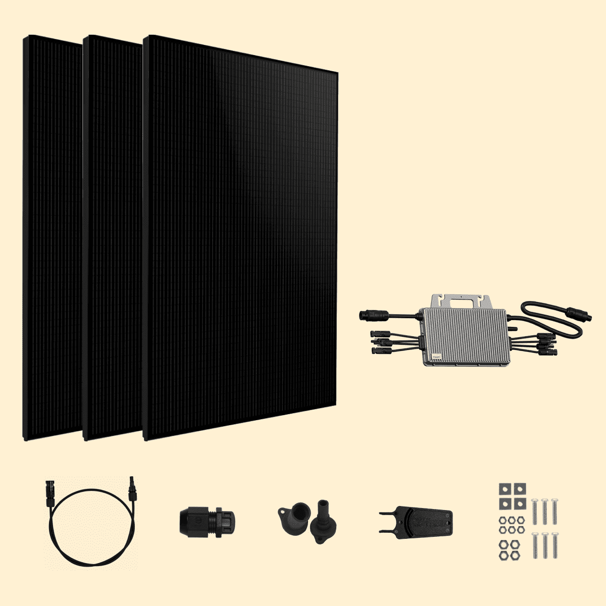 Kit Solaire Autoconsommation 1500W SOLYCO - Micro-onduleur TSUN