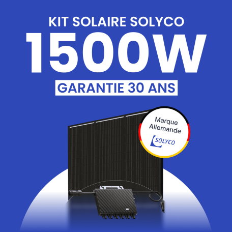 Kit Solaire Autoconsommation 1500W SOLYCO - Micro-onduleur TSUN