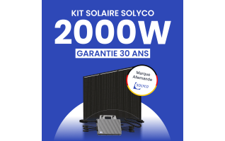 Kit Solaire Autoconsommation 2000W SOLYCO - Micro-onduleur TSUN