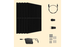 Kit solaire Autoconsommation 2500Wc Amerisolar - Micro-onduleur TSUN