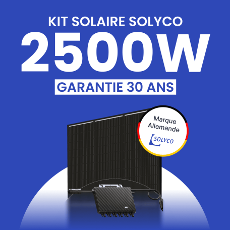 Kit Solaire Autoconsommation 2500W SOLYCO - Micro-onduleur TSUN