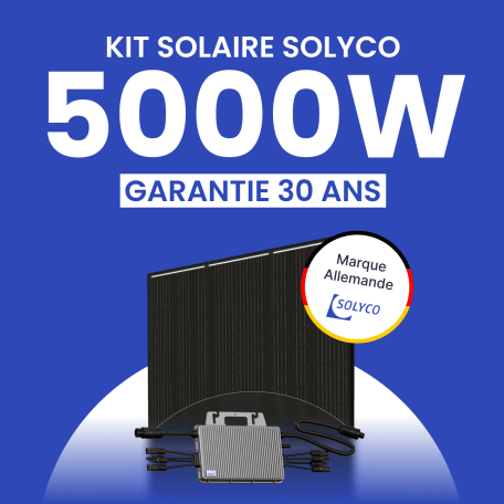 Kit Solaire Autoconsommation 5000W SOLYCO - Micro-onduleur TSUN
