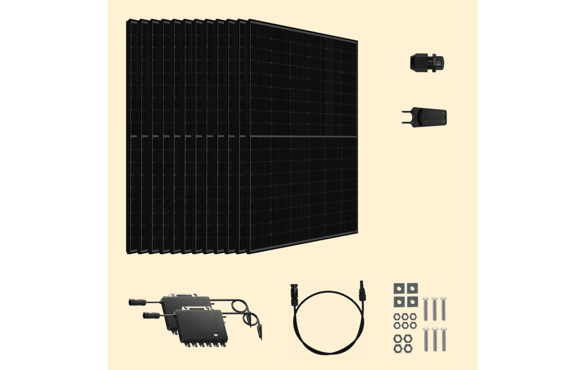 Kit Solaire Autoconsommation 6000W SOLYCO - Micro-onduleur TSUN