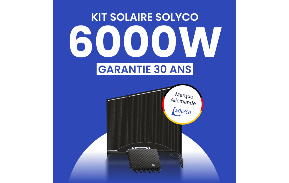 Kit Solaire Autoconsommation 6000W SOLYCO - Micro-onduleur TSUN