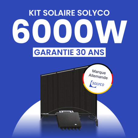 Kit Solaire Autoconsommation 6000W SOLYCO - Micro-onduleur TSUN