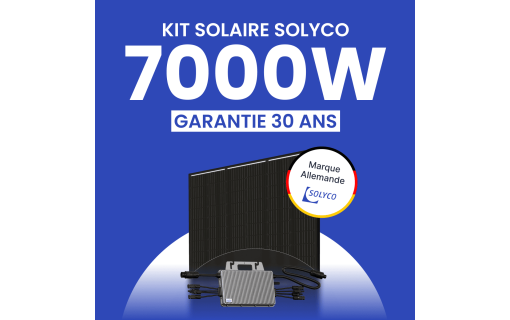 Kit Solaire Autoconsommation 7000W SOLYCO - Micro-onduleur TSUN