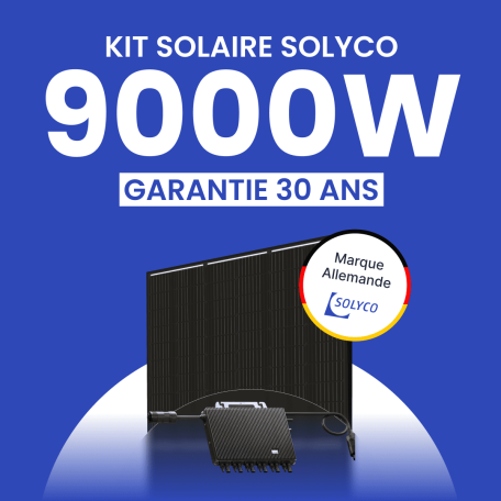 Kit Solaire Autoconsommation 9000W SOLYCO - Micro-onduleur TSUN