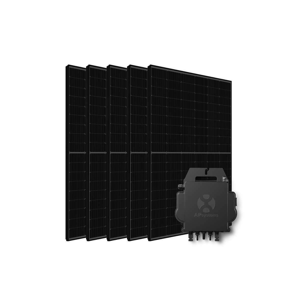 Kit Solaire Triphasé 2500W SOLYCO – Micro-onduleur APSYSTEMS QT2