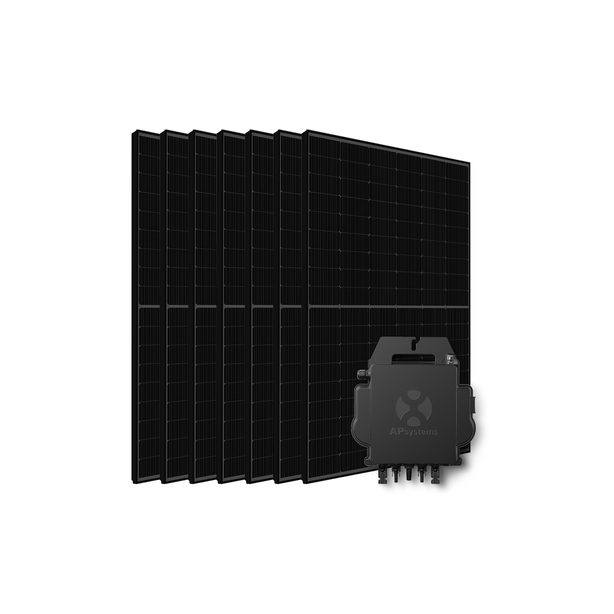 Kit Solaire Triphasé 3500W SOLYCO – Micro-onduleur APSYSTEMS QT2