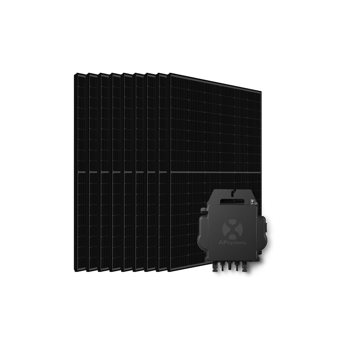 Kit Solaire Triphasé 4500W SOLYCO – Micro-onduleur APSYSTEMS QT2