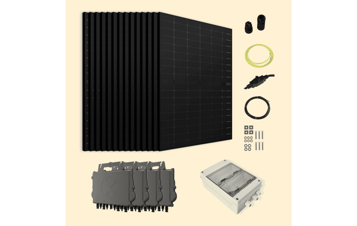 Kit Solaire Triphasé 7500W SOLYCO – Micro-onduleur APSYSTEMS QT2