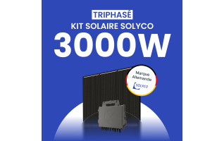 Kit Solaire Triphasé 3000W SOLYCO – Micro-onduleur APSYSTEMS QT2