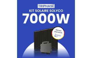 Kit Solaire Triphasé 7000W SOLYCO – Micro-onduleur APSYSTEMS QT2