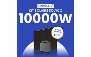 Kit Solaire Triphasé 10000W SOLYCO – Micro-onduleur APSYSTEMS QT2