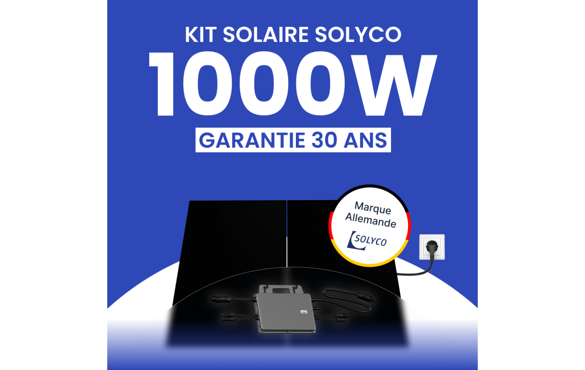Kit Solaire Plug and Play 1000W SOLYCO - Micro-Onduleur TSUN