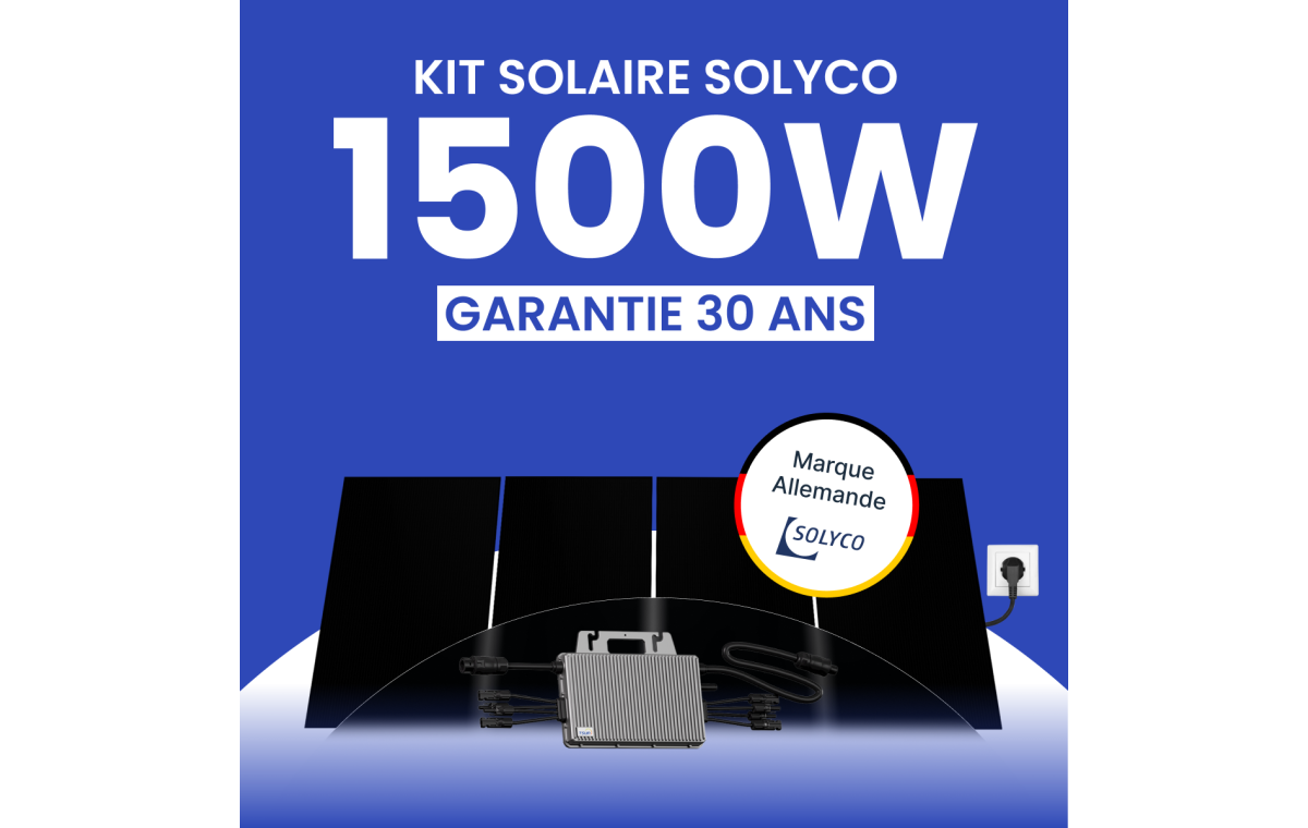 Kit Solaire Plug and Play 1500W SOLYCO - Micro-Onduleur TSUN