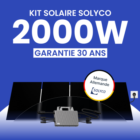 Kit Solaire Plug and Play 2000W SOLYCO - Micro-Onduleur TSUN