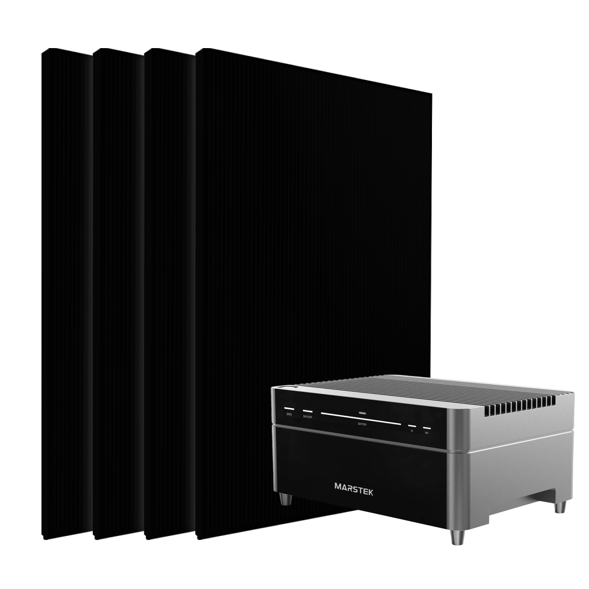 Kit Solaire Plug and Play 2000W SOLYCO + Marstek Venus A 2,12kWh