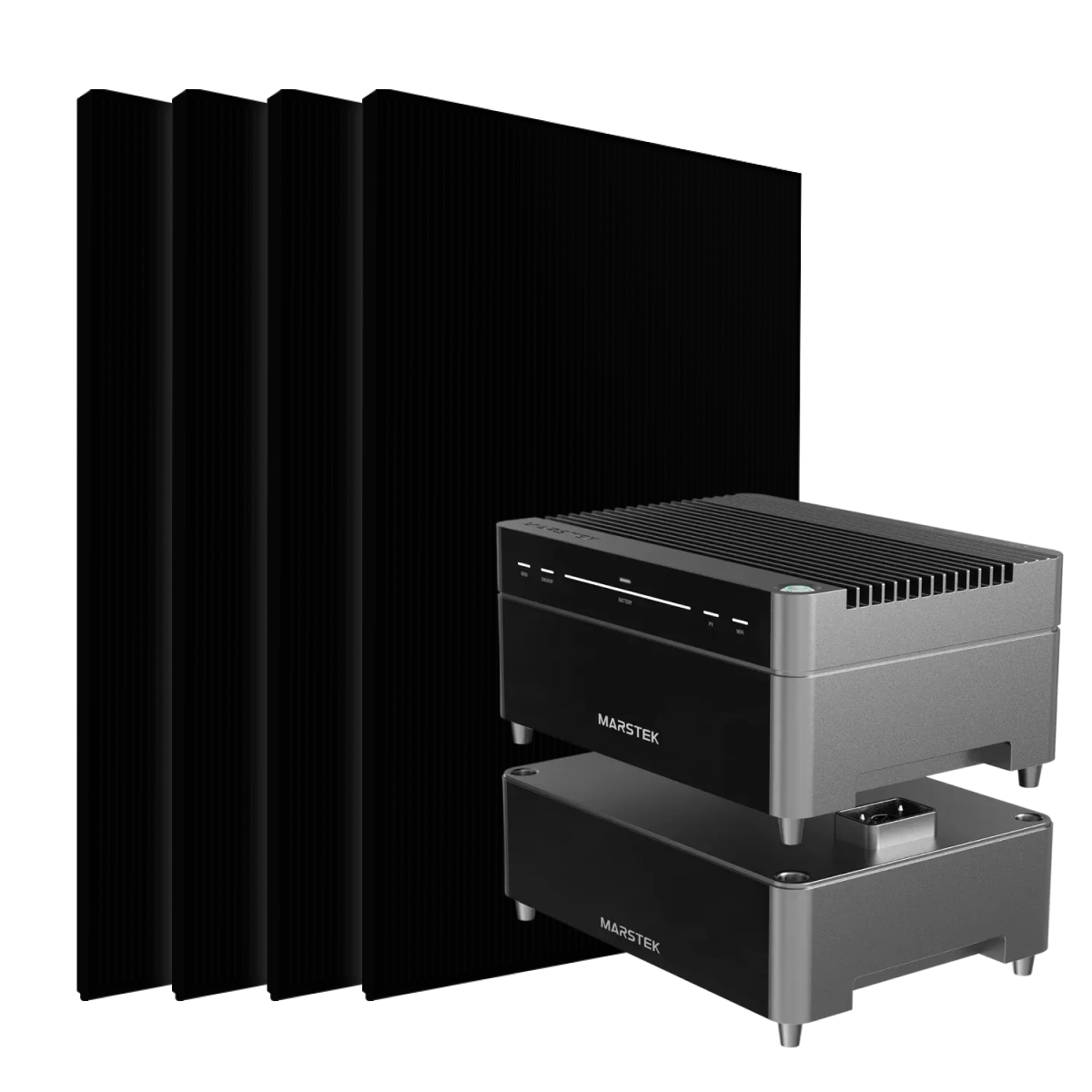 Kit Solaire Plug and Play 2000W SOLYCO + Marstek Venus A 4,24kWh