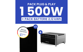 Kit Solaire Plug and Play 1500W SOLYCO + Batterie Marstek Venus A 2,12kWh