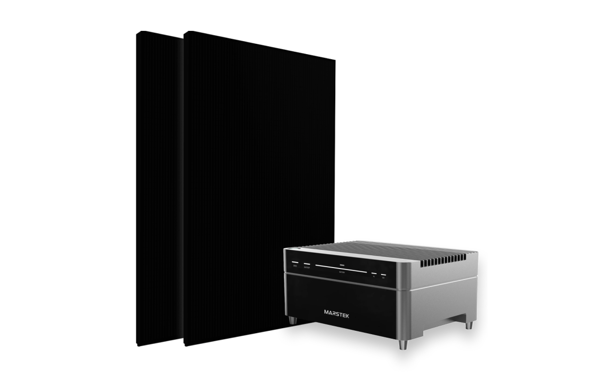 Kit Solaire Plug and Play 1000W SOLYCO + Batterie Marstek Venus A 2,12kWh