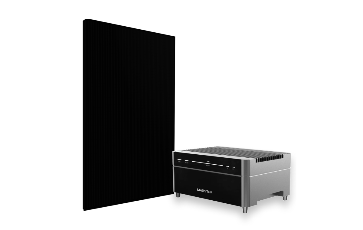 Kit Solaire Plug and Play 500W SOLYCO + Batterie Marstek Venus A 2,12kWh