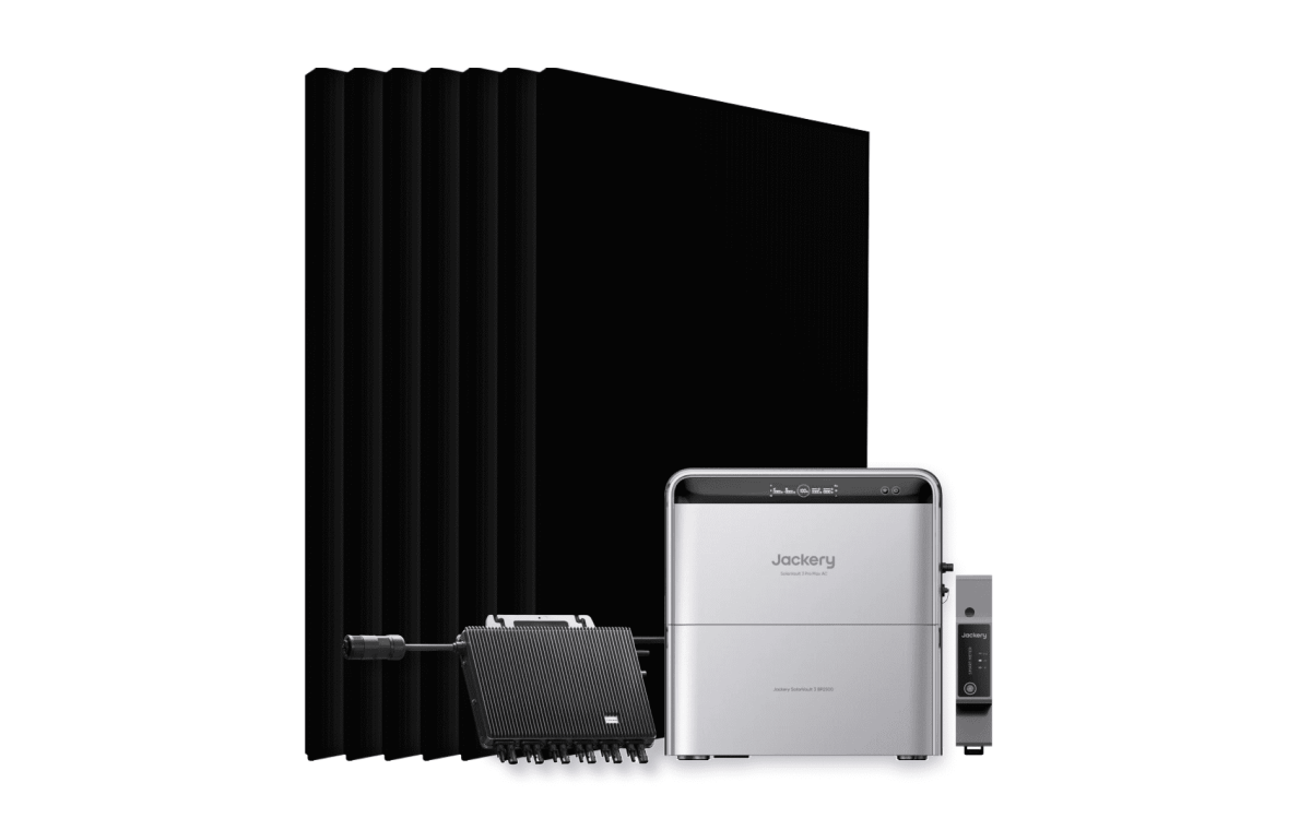 Kit Solaire Autoconsommation 3000W SOLYCO avec Batterie Jackery 5 kWh