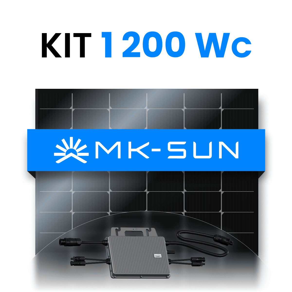 Kit solaire 1200W MK-SUN – Micro-onduleurs TSUN