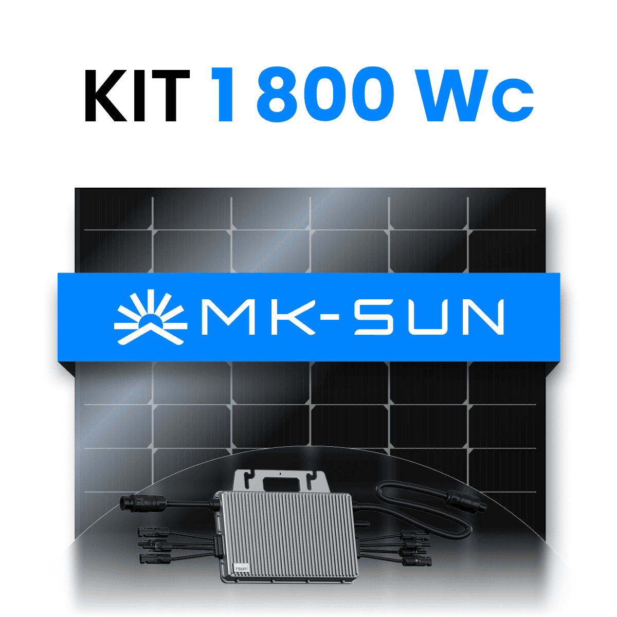 Kit solaire 1800W MK-SUN – Micro-onduleurs TSUN