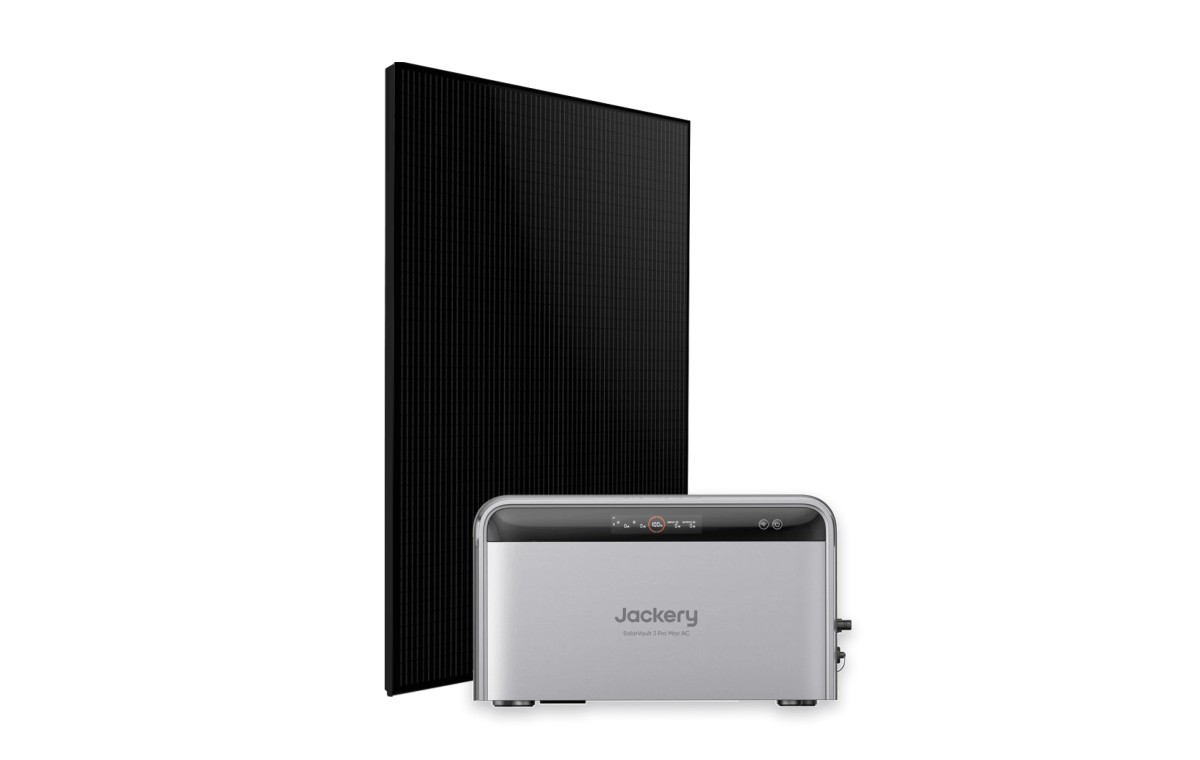 Kit Solaire Plug and Play 500W Amerisolar + Jackery SolarVault 3 Pro