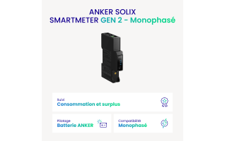 Compteur intelligent Anker SOLIX Gen 2 - Monophasé