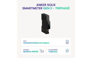 ANKER SOLIX SMARTMETER GEN 2 - Triphasé