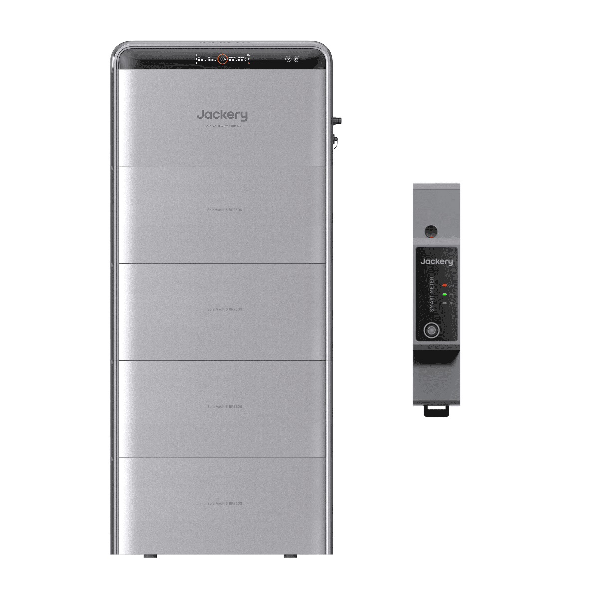 Pack Batterie Solaire Jackery SolarVault 3 Pro 12,6kWh + Compteur Intelligent 1P