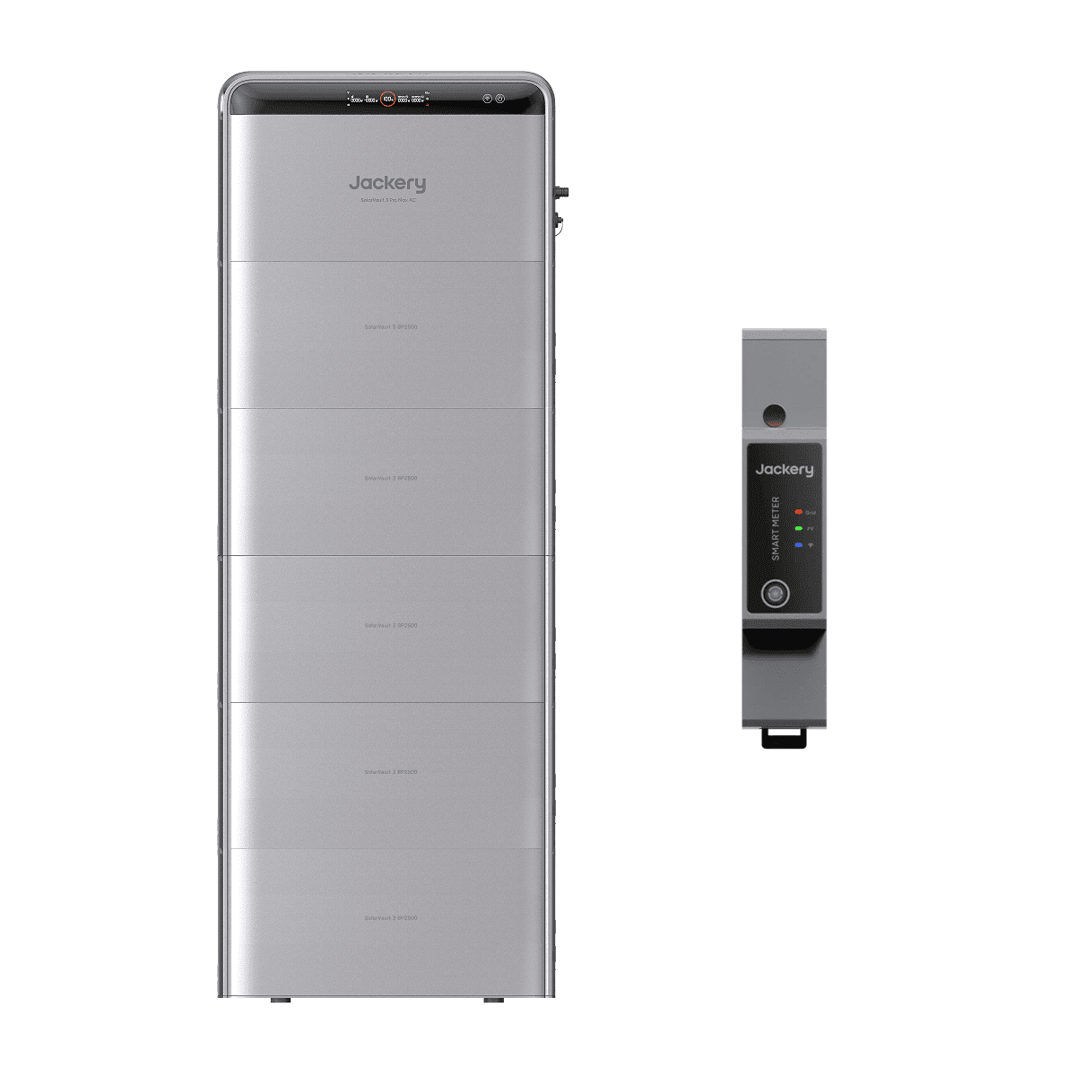 Pack Batterie Solaire Jackery SolarVault 3 Pro 15,12kWh + Compteur Intelligent 1P