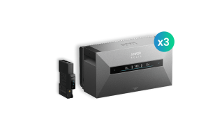Pack 3 Batteries Solaire Anker SOLIX Solarbank Max AC 21 kWh + Compteur Triphasé Gen 2
