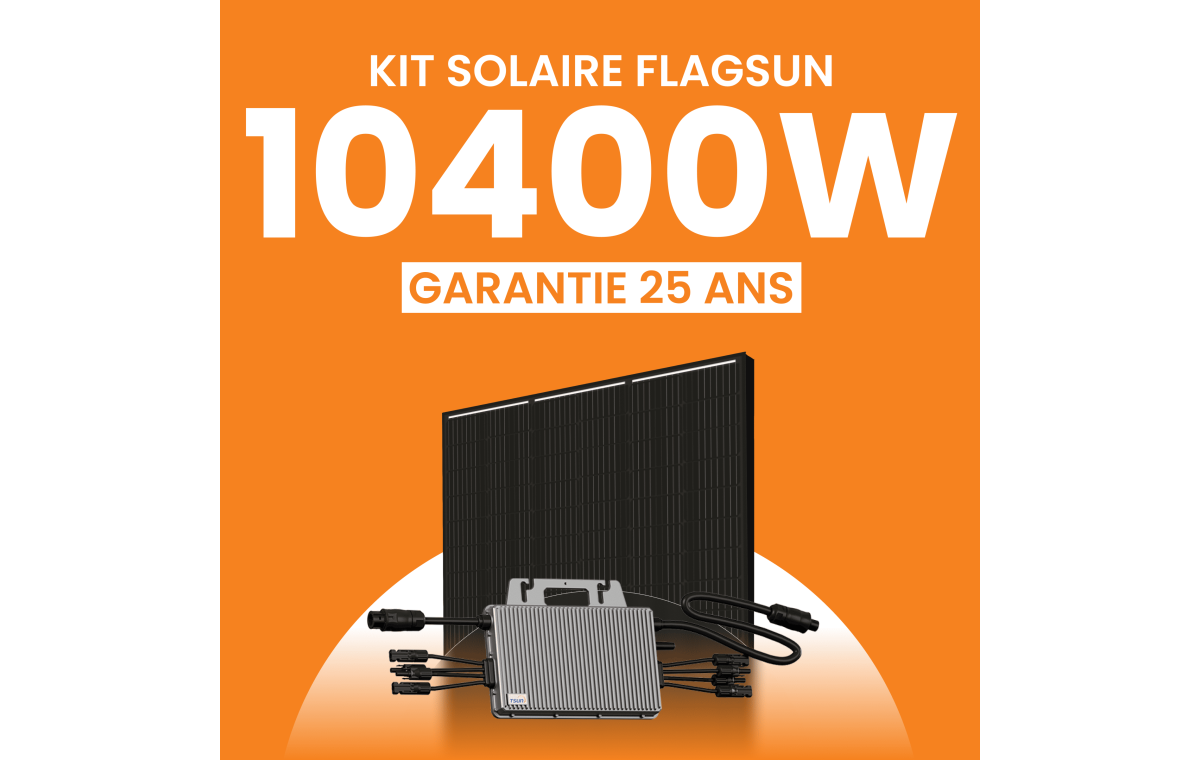 Kit Solaire Autoconsommation 9880Wc Flagsun - Micro onduleurs TSUN
