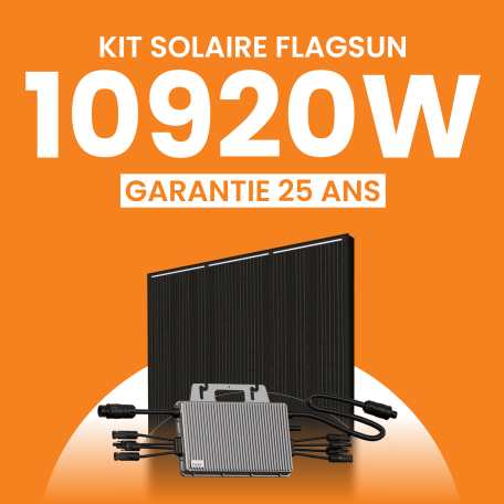 Kit Solaire Autoconsommation 10920Wc Flagsun - Micro onduleurs TSUN