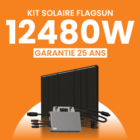 Kit Solaire Autoconsommation 12480Wc Flagsun - Micro onduleurs TSUN
