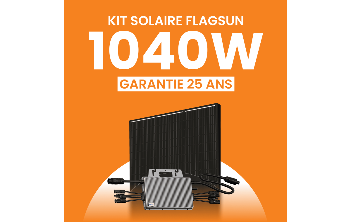 Kit Solaire Autoconsommation 1040Wc Flagsun - Micro onduleurs TSUN